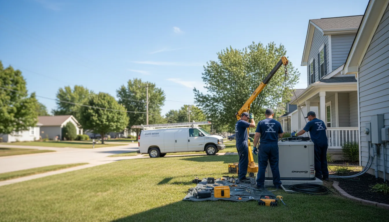 Generator Installation in Liberty Hill, TX near me